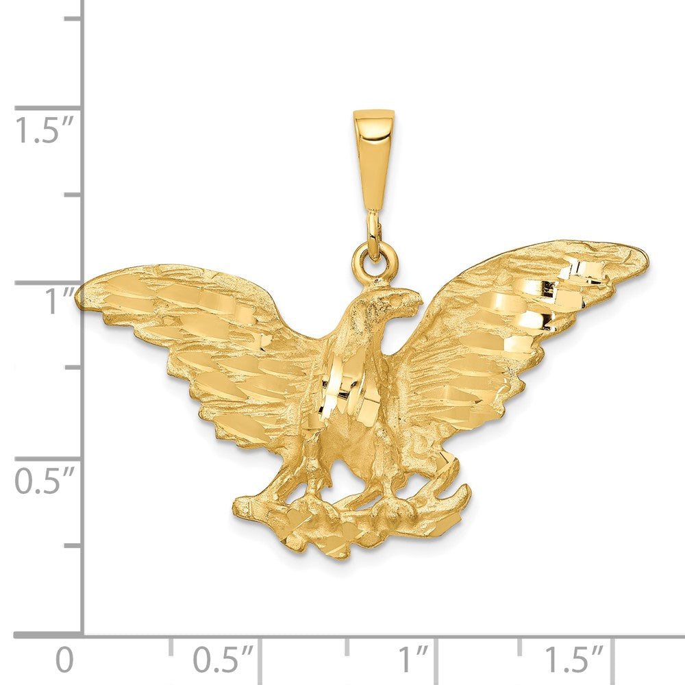 10k Eagle Charm - Product Photo
