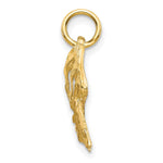10K Yellow Gold Butterfly Charm - Product Photo