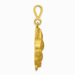 10K / 14K Yellow Gold Dragon Pendant - Product Photo