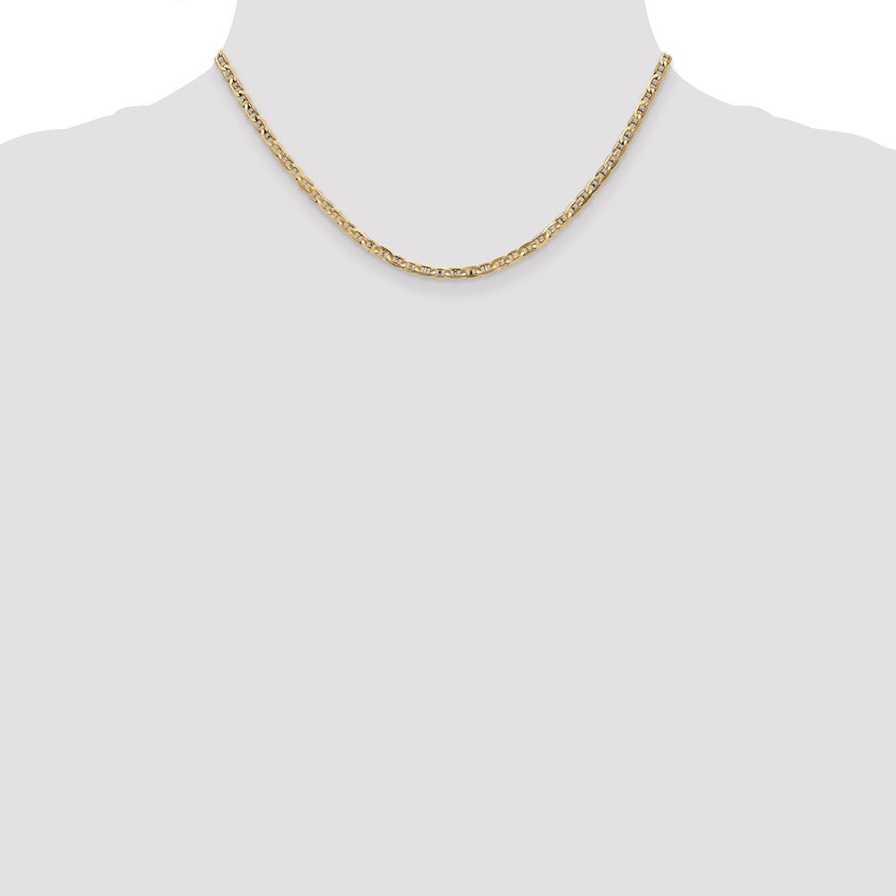 10k 3mm Concave Anchor Chain - Product Photo