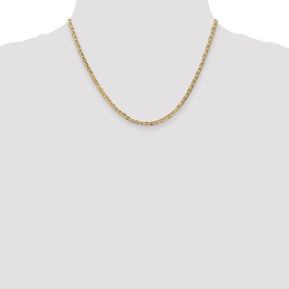 10k 3mm Concave Anchor Chain - Product Photo