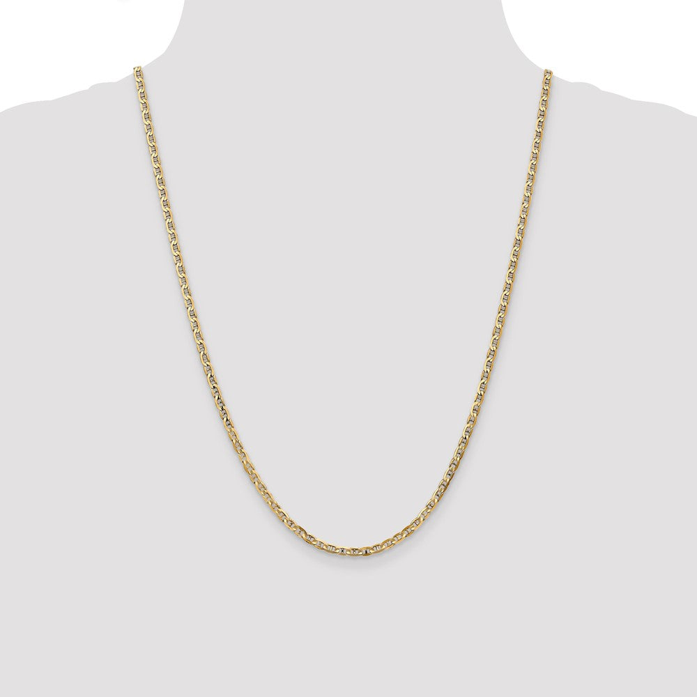 10k 3mm Concave Anchor Chain - Product Photo