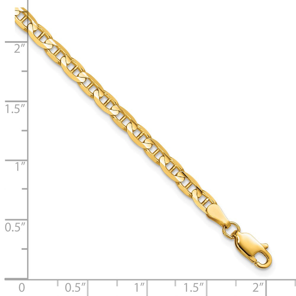 10k 3.75mm Concave Anchor Chain - Product Photo