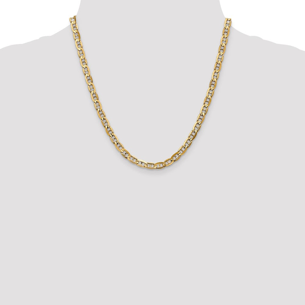 10K 5.25mm Concave Anchor Chain - Product Photo