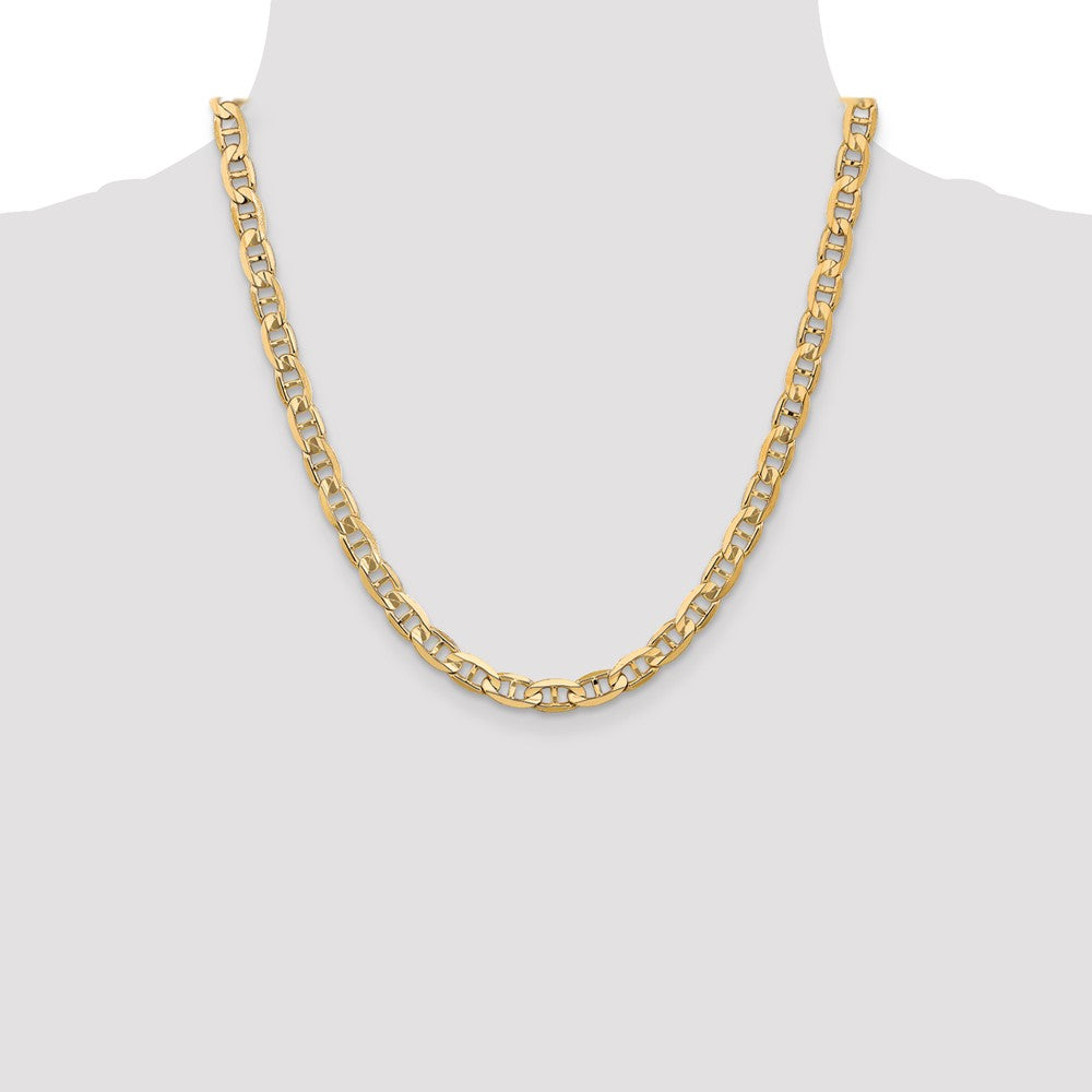 10K 6.25mm Concave Anchor Chain - Product Photo