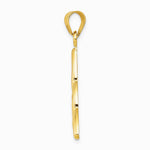 10K / 14K Yellow Gold Polished Trinity Pendant - Product Photo