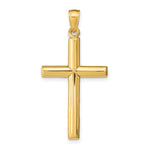 10K / 14K Yellow Gold Cross Pendant - Product Photo