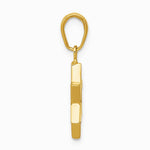 10K / 14K Yellow Gold Polished Star of David Pendant - Product Photo