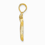10K / 14K Yellow Gold Chai Pendant - Product Photo