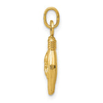10k Rock On Sign Charm - Product Photo