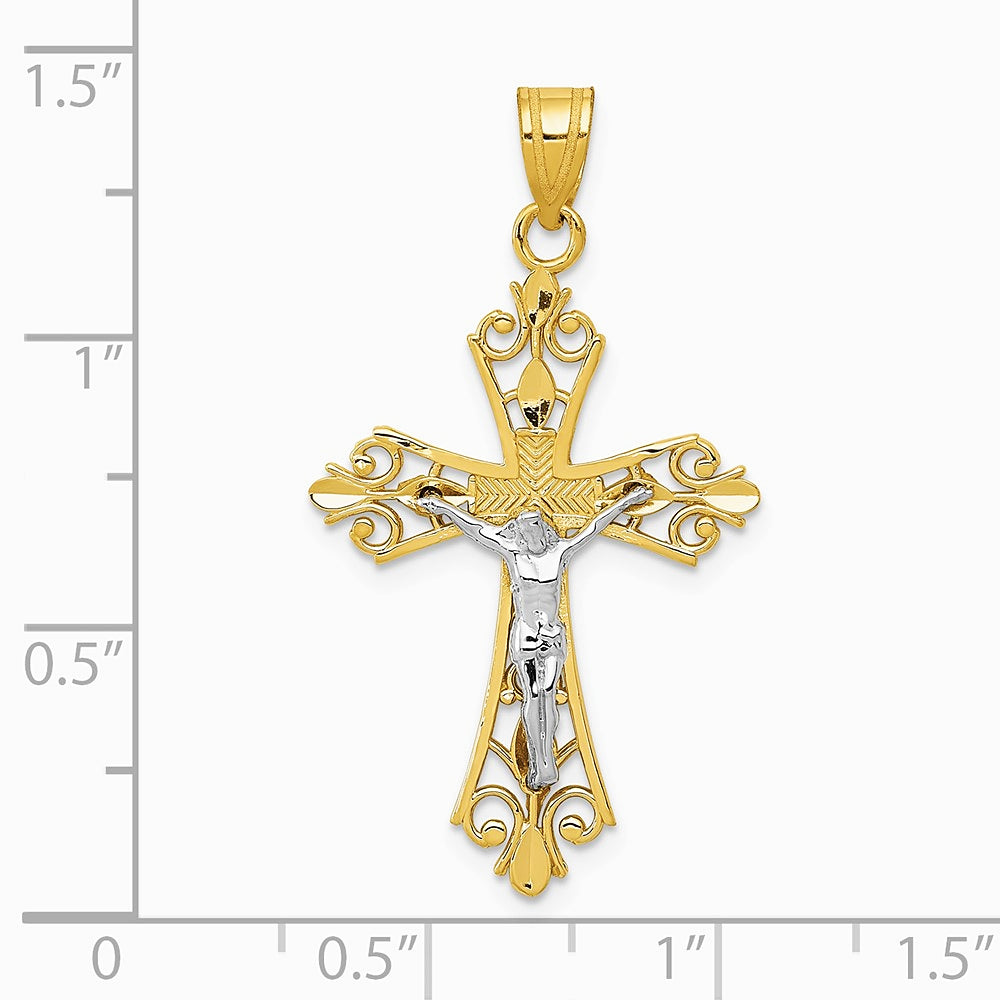 10K / 14K Two-tone Pendant - Product Photo