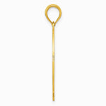 10K / 14K Yellow Gold Ichthus Fish Pendant - Product Photo