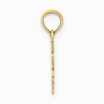 10K / 14K Yellow Gold 100% TAURUS Zodiac Charm - Product Photo