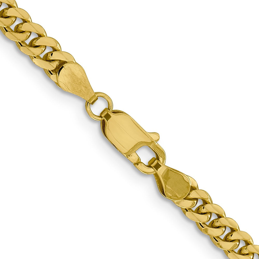 10K 4.25mm Solid Miami Cuban Chain - Product Photo