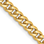 10K 4.25mm Solid Miami Cuban Chain - Product Photo