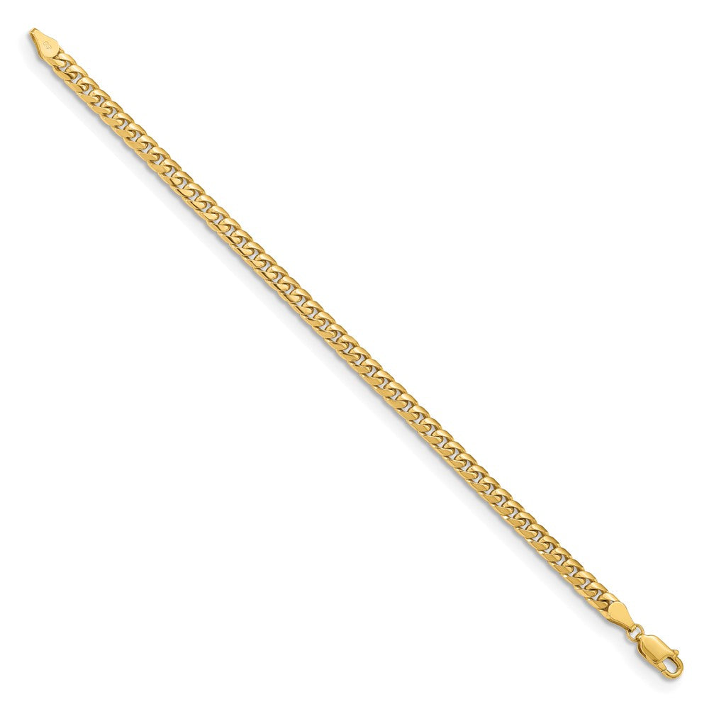 10K 4.3mm Solid Miami Cuban Chain - Product Photo