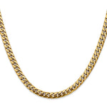 10K 5mm Solid Miami Cuban Chain - Product Photo