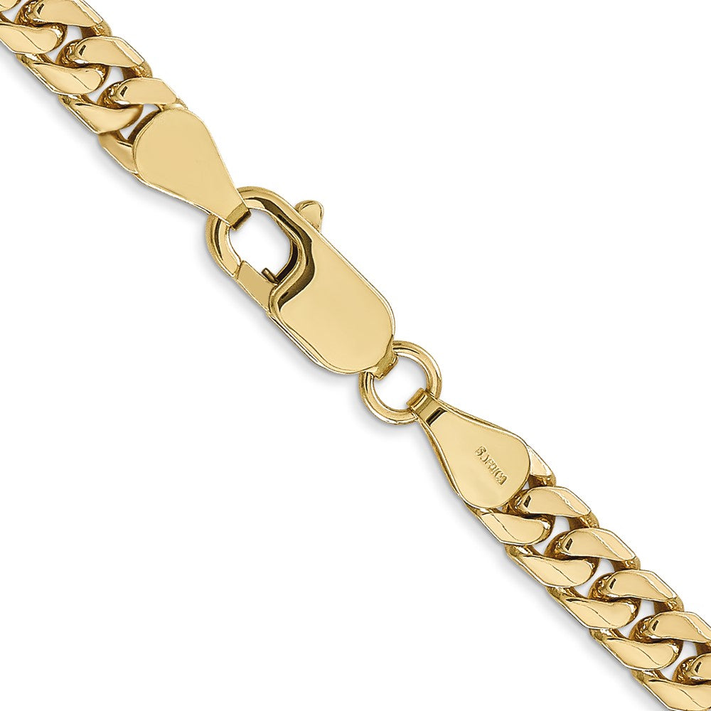 10K 5mm Solid Miami Cuban Chain - Product Photo