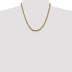 10K 5mm Solid Miami Cuban Chain - Product Photo