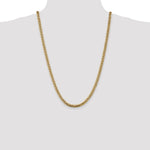 10K 5mm Solid Miami Cuban Chain - Product Photo
