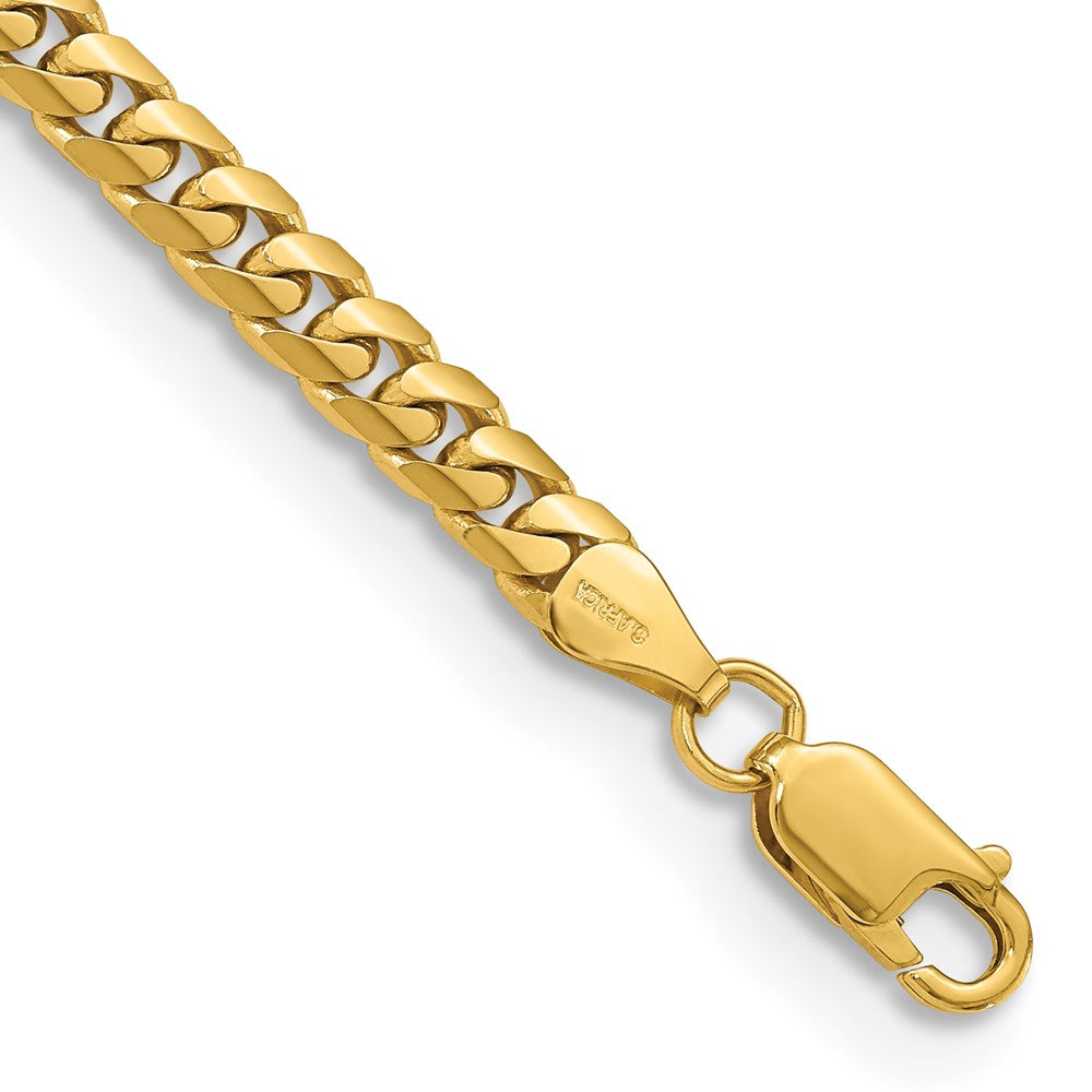 10K 5mm Solid Miami Cuban Chain - Product Photo