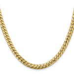 10K 5.5mm Solid Miami Cuban Chain - Product Photo