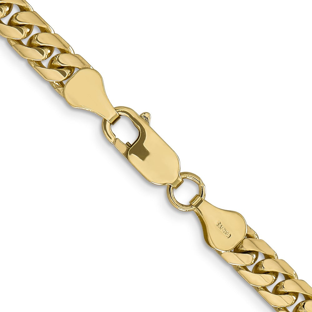 10K 5.5mm Solid Miami Cuban Chain - Product Photo