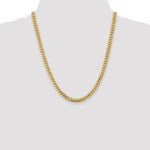 10K 5.5mm Solid Miami Cuban Chain - Product Photo