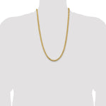 10K 5.5mm Solid Miami Cuban Chain - Product Photo