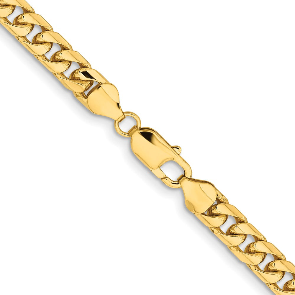 10K 6.75mm Solid Miami Cuban Chain - Product Photo