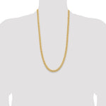 10K 6.75mm Solid Miami Cuban Chain - Product Photo