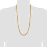10K 6.75mm Solid Miami Cuban Chain - Product Photo