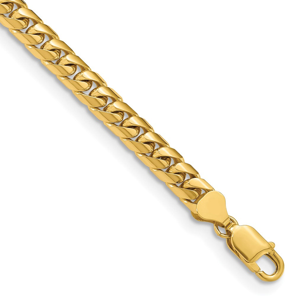 10K 6.75mm Solid Miami Cuban Chain - Product Photo