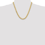 10K 8.0mm Solid Miami Cuban Chain - Product Photo