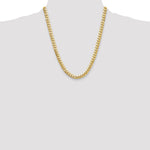 10K 8.0mm Solid Miami Cuban Chain - Product Photo