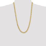 10K 8.0mm Solid Miami Cuban Chain - Product Photo