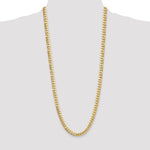 10K 8.0mm Solid Miami Cuban Chain - Product Photo