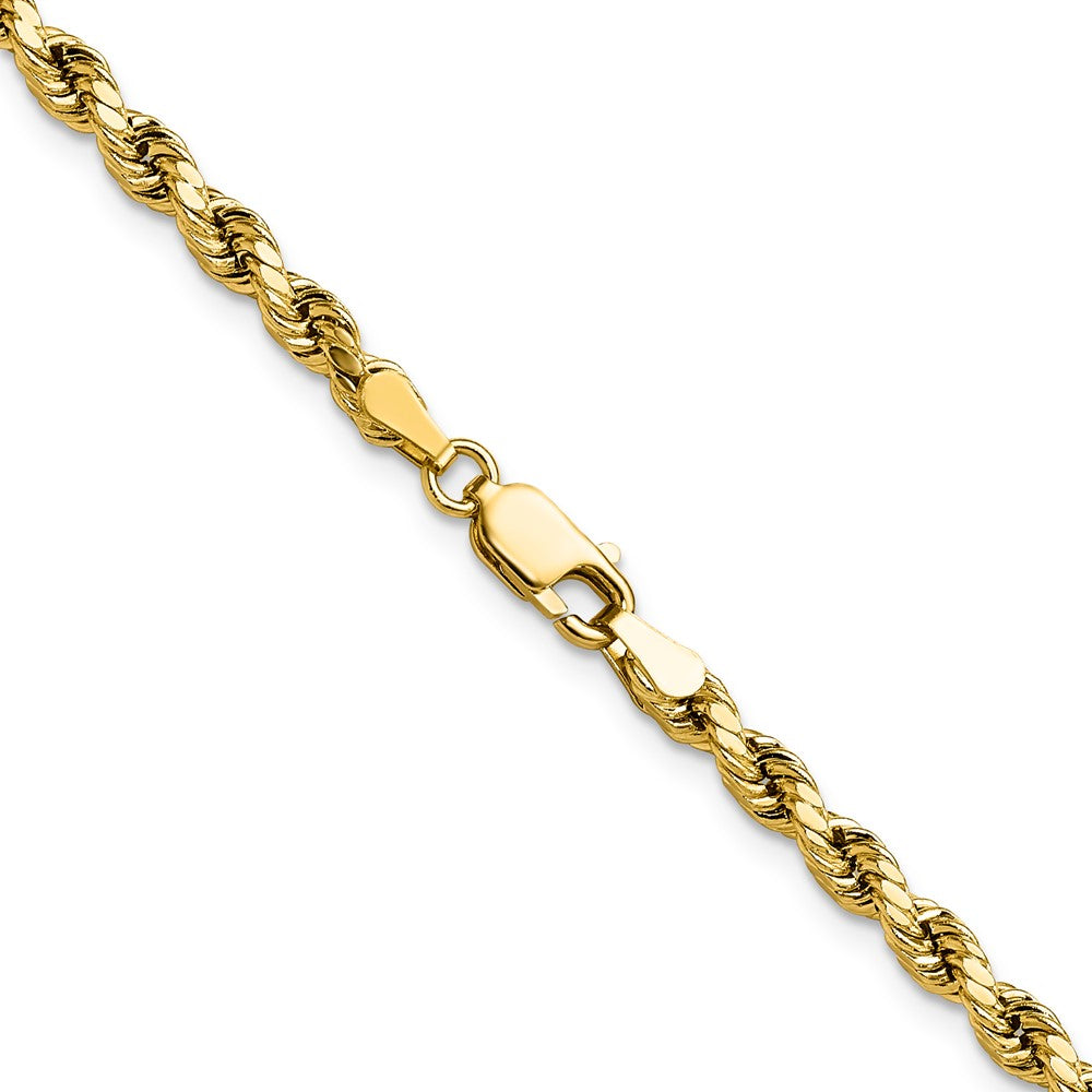 10k 3.5mm Semi-solid D/C Rope Chain - Product Photo