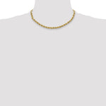 10k 3.5mm Semi-solid D/C Rope Chain - Product Photo