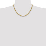 10k 3.5mm Semi-solid D/C Rope Chain - Product Photo