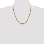10k 3.5mm Semi-solid D/C Rope Chain - Product Photo