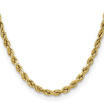 10k 4.9mm Semi-solid D/C Rope Chain - Product Photo