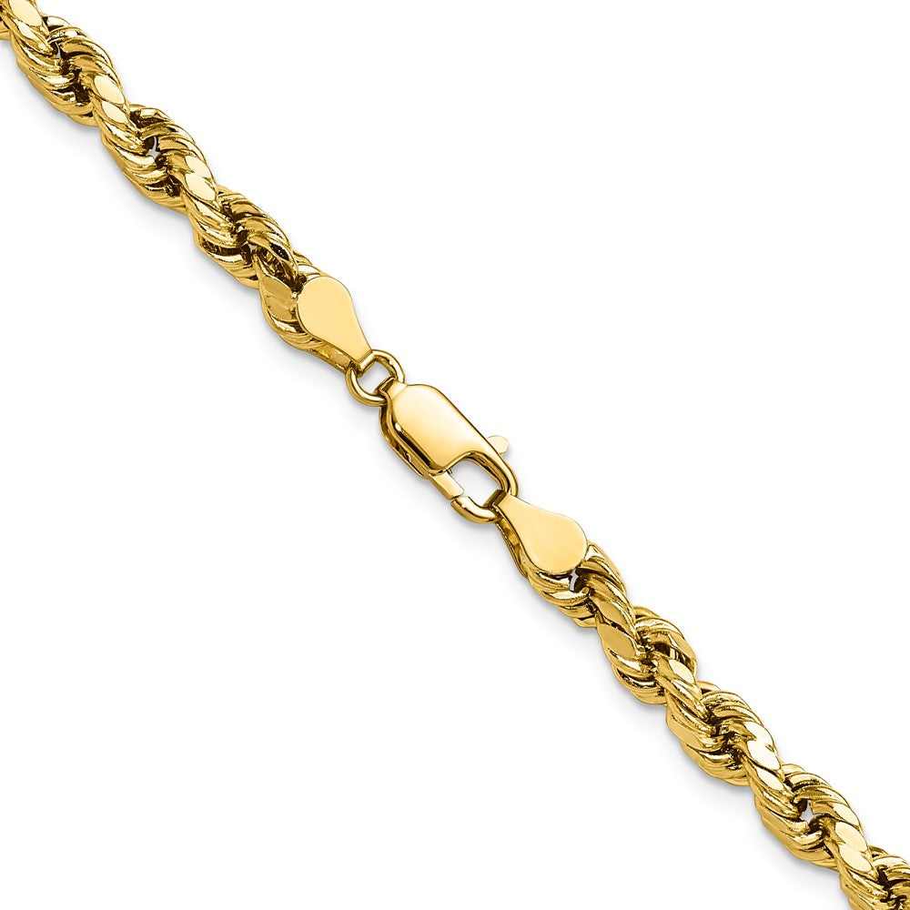 10k 4.9mm Semi-solid D/C Rope Chain - Product Photo