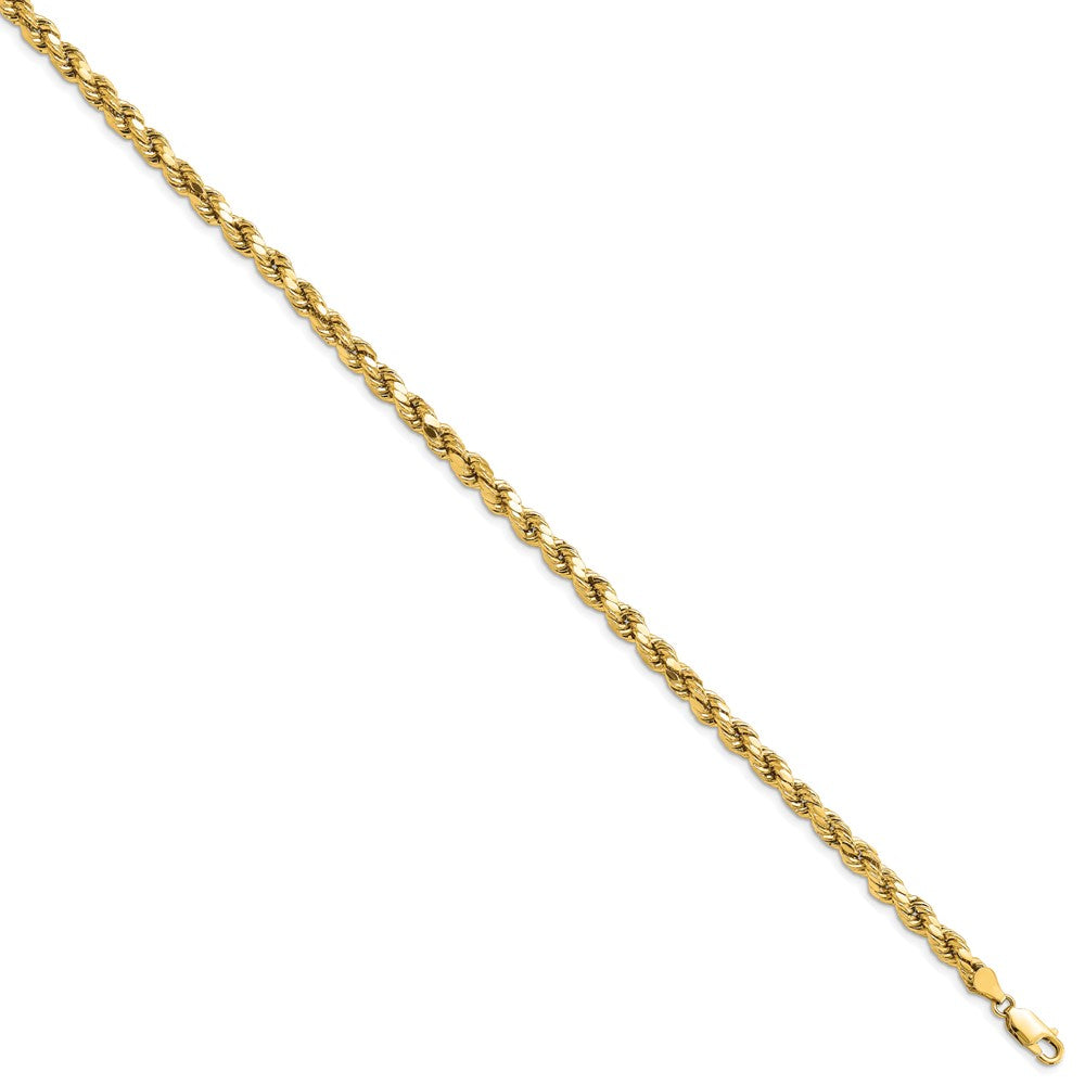 10k 4.9mm Semi-solid D/C Rope Chain - Product Photo
