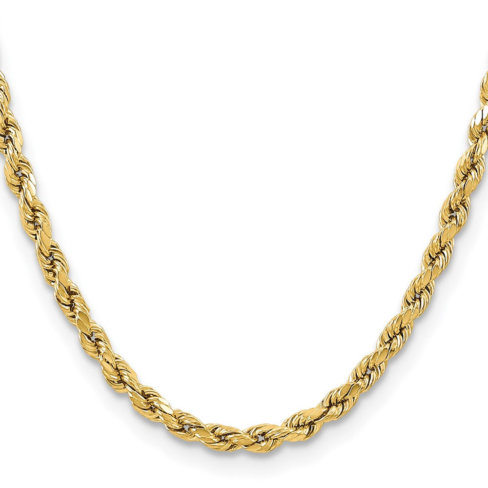 10k 5.5mm Semi-solid D/C Rope Chain - Product Photo