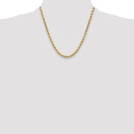 10k 5.5mm Semi-solid D/C Rope Chain - Product Photo