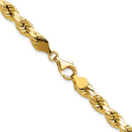 10k 6.5mm Semi-solid D/C Rope Chain - Product Photo