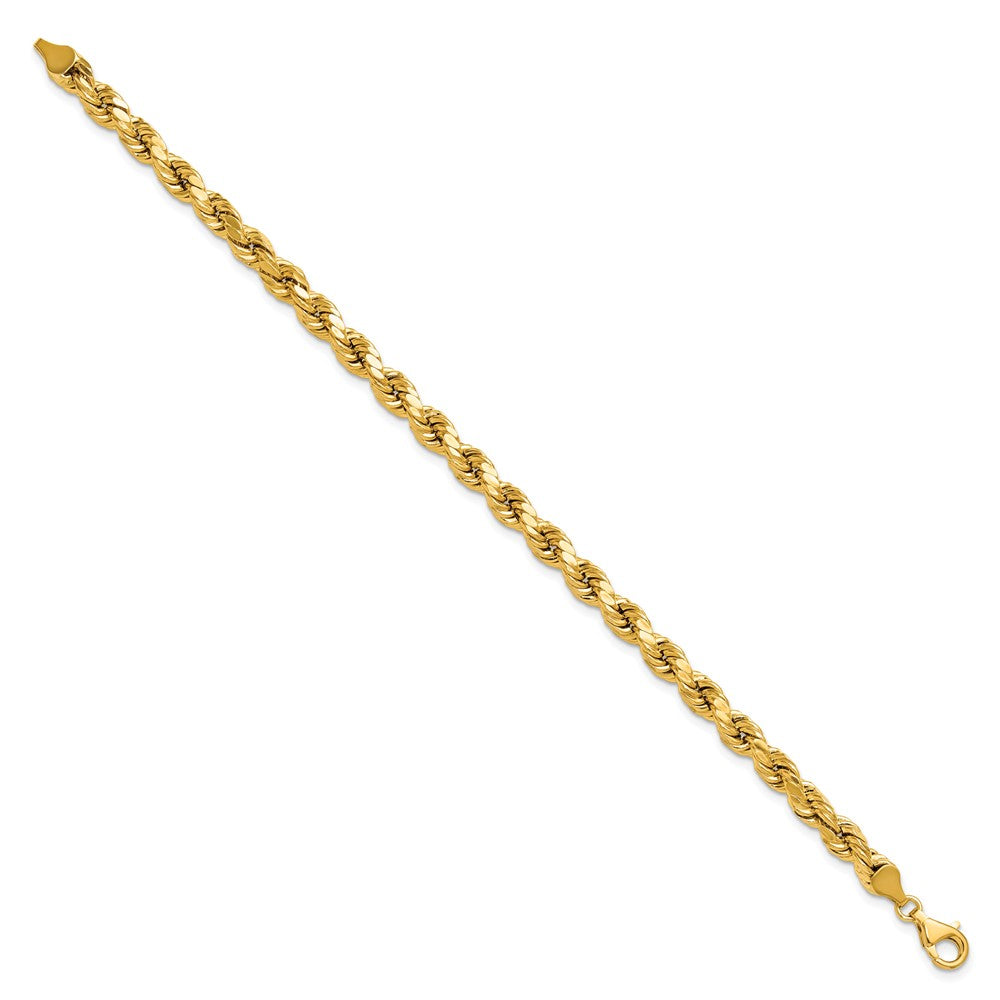 10k 6.5mm Semi-solid D/C Rope Chain - Product Photo