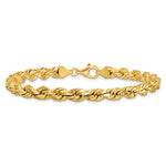 10k 6.5mm Semi-solid D/C Rope Chain - Product Photo