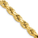 10k 8.0mm Semi-solid D/C Rope Chain - Product Photo